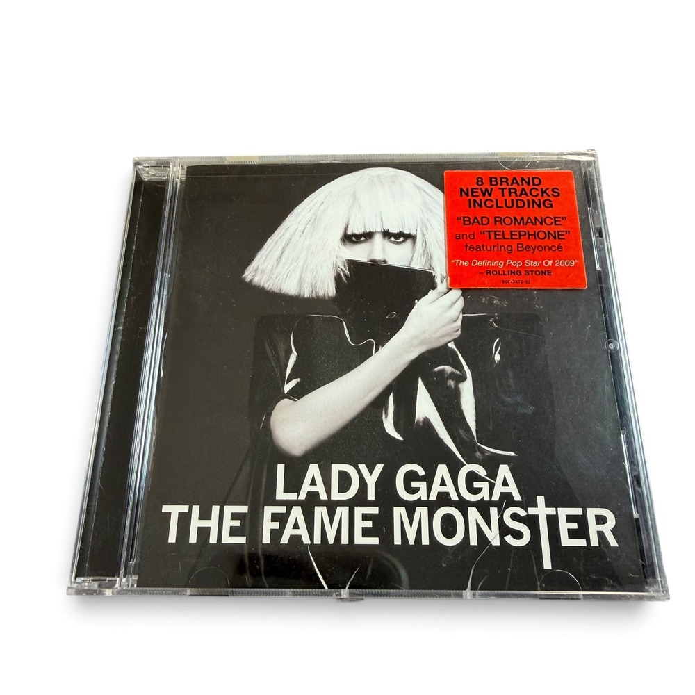 Lady Gaga The Fame Monster CD 2009 Album New Sealed Bad Romance Hype Sticker